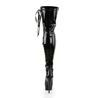 Pleaser Bottes pour femmes DELIGHT-3050 blk str pat / blk