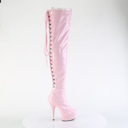 Pleaser   DELIGHT-3063 B. Str Pat / b. Rose
