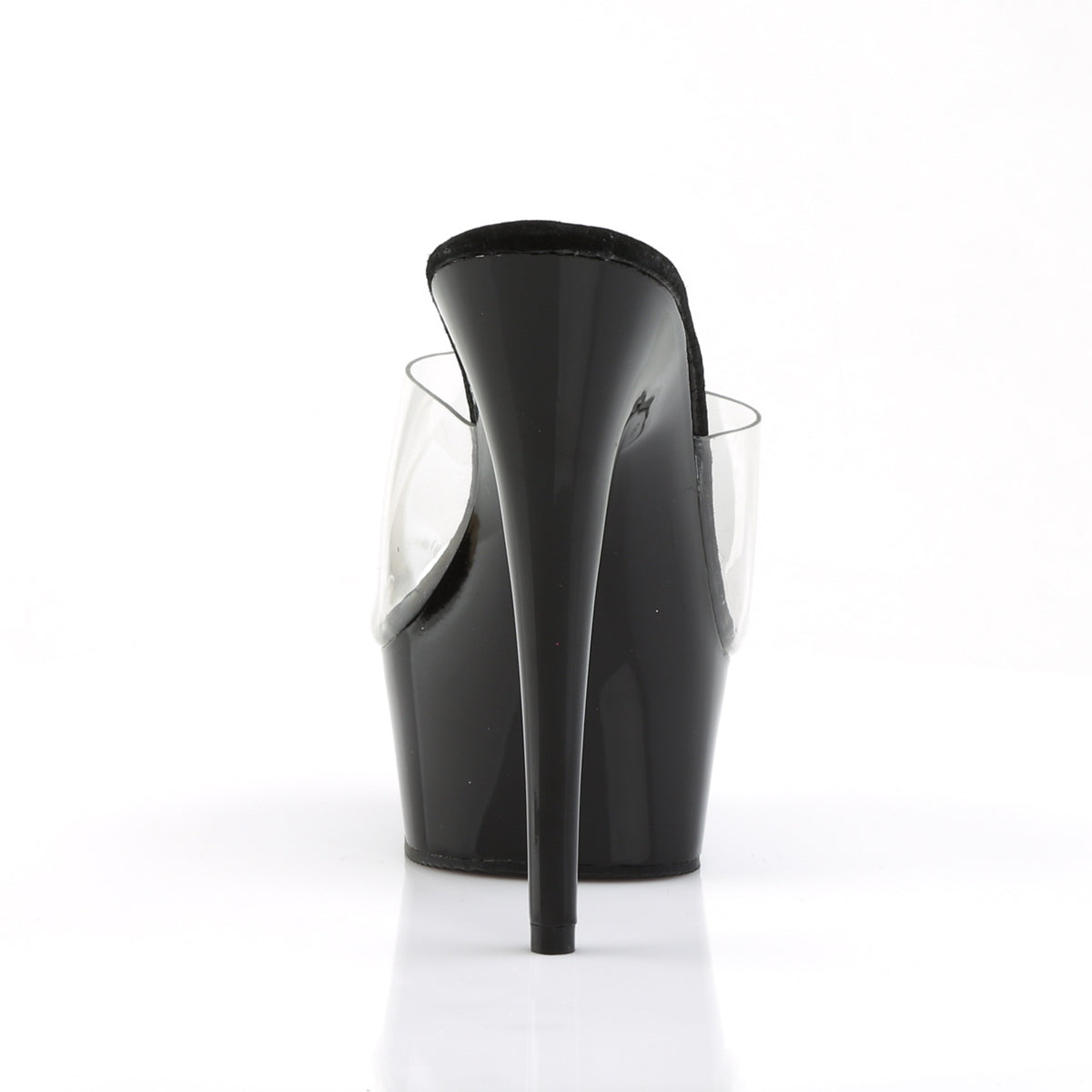 Pleaser Sandales pour femmes DELIGHT-601 CLR / BLK
