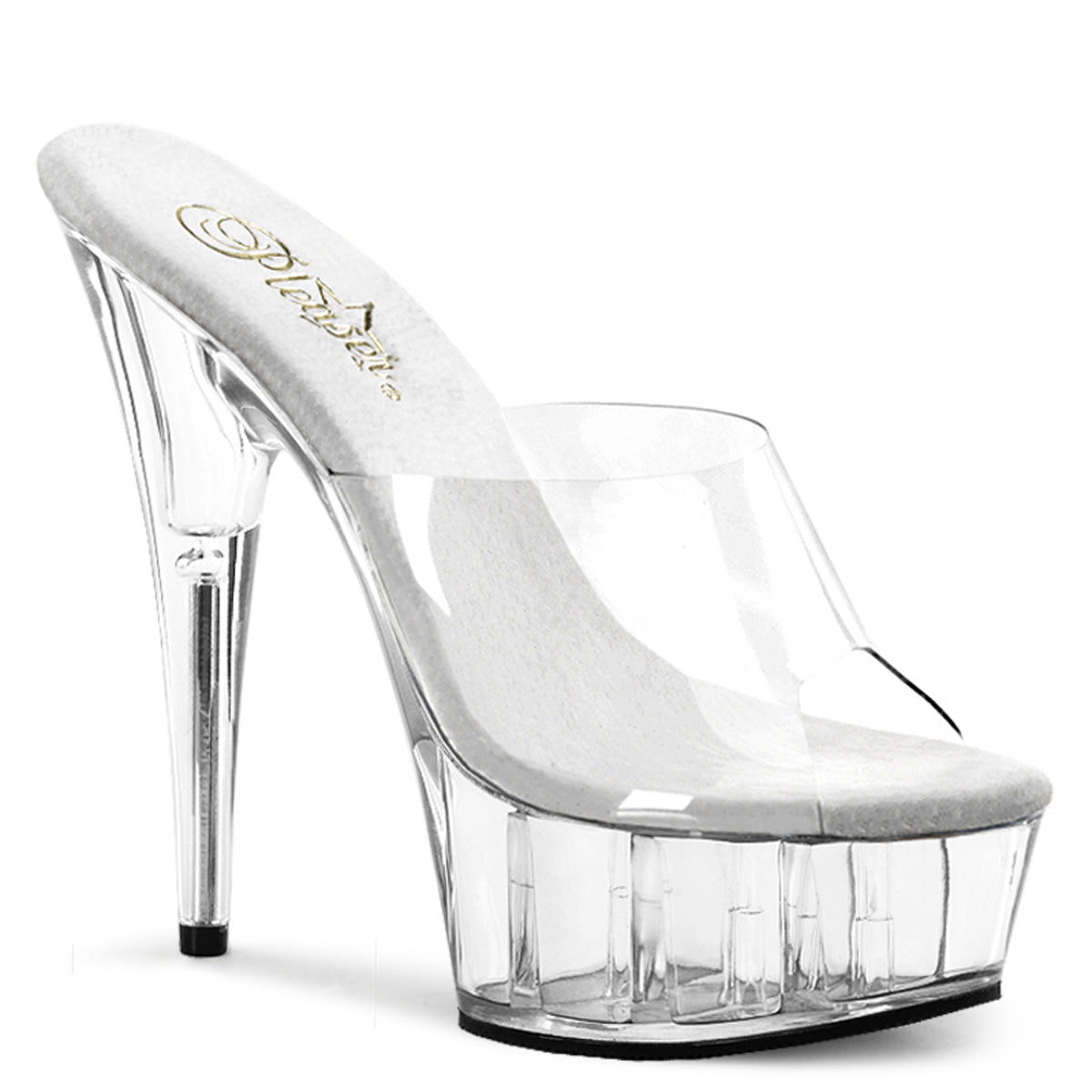 Pleaser Sandales pour femmes DELIGHT-601 CLR / CLR