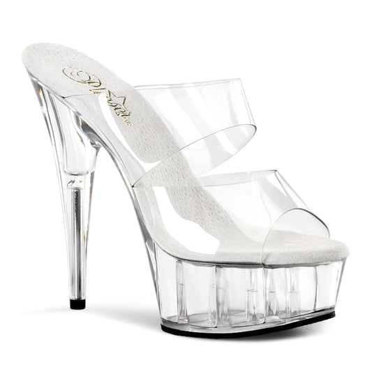 Pleaser Sandales pour femmes DELIGHT-602 CLR / CLR
