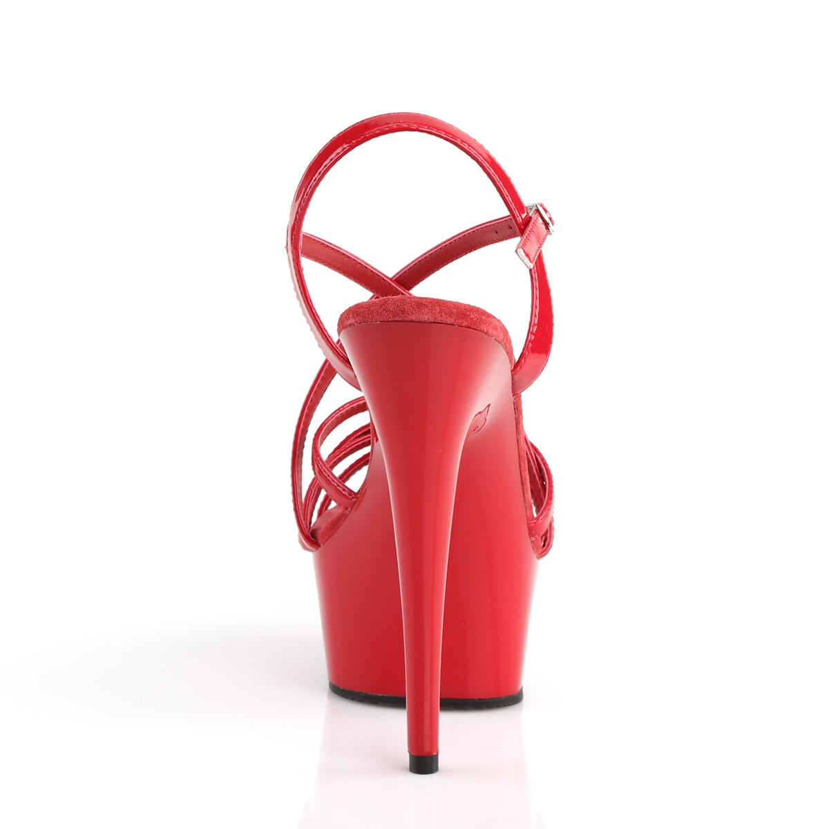 Pleaser Sandales pour femmes DELIGHT-613 Pat rouge / rouge
