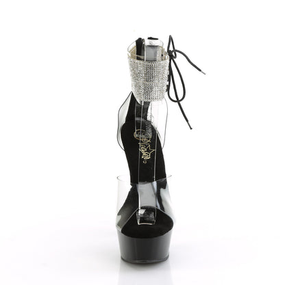 Pleaser   DELIGHT-624RS CLR / BLK