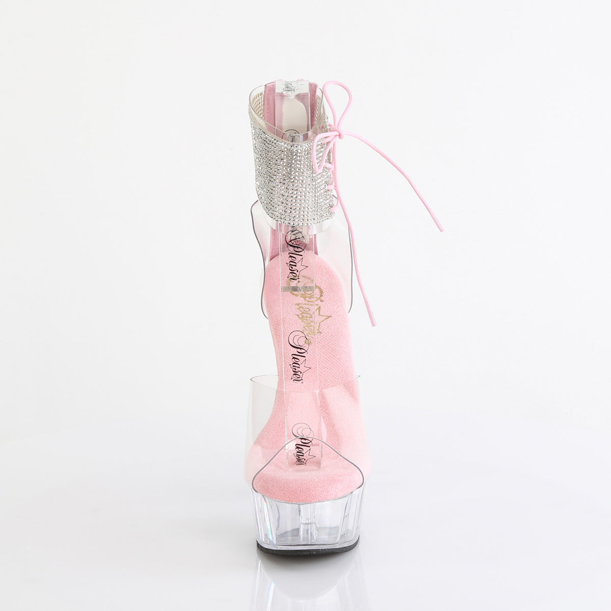 Pleaser   DELIGHT-624RS CLR-B. Rose / CLR