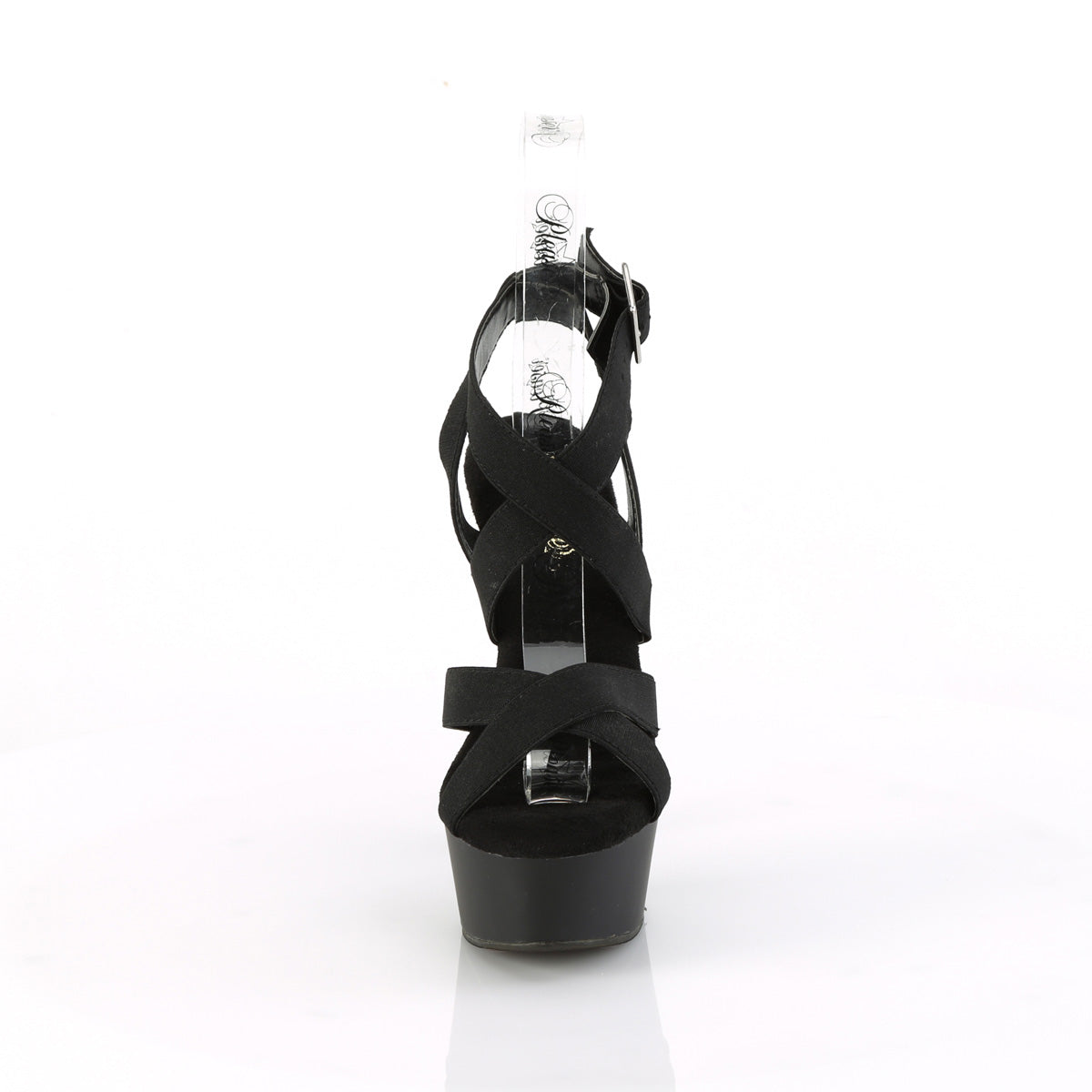 Pleaser   DELIGHT-638 BLK Band élastique / Blk Matte