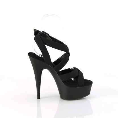 Pleaser   DELIGHT-638 BLK Band élastique / Blk Matte