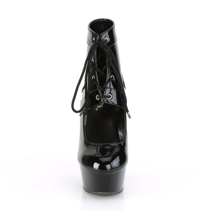 Pleaser Bottines pour femmes DELIGHT-688 BLK PAT / BLK
