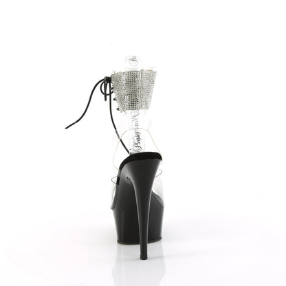 Pleaser   DELIGHT-691-2RS Clr/Blk