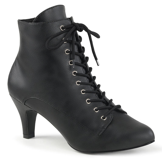 Pleaser Pink Label Bottines pour femmes DIVINE-1020 Blk Faux Cuir