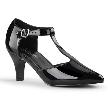Pleaser Pink Label Pompes pour femmes DIVINE-415 blk pat