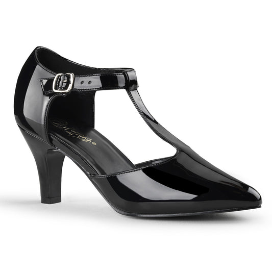Pleaser Pink Label Pompes pour femmes DIVINE-415 blk pat