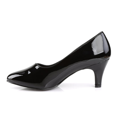 Pleaser Pink Label Pompes pour femmes DIVINE-420 blk pat