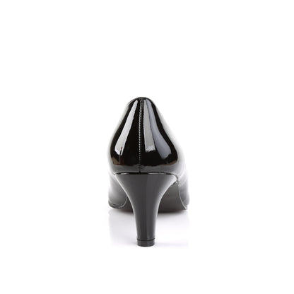 Pleaser Pink Label Pompes pour femmes DIVINE-420 blk pat