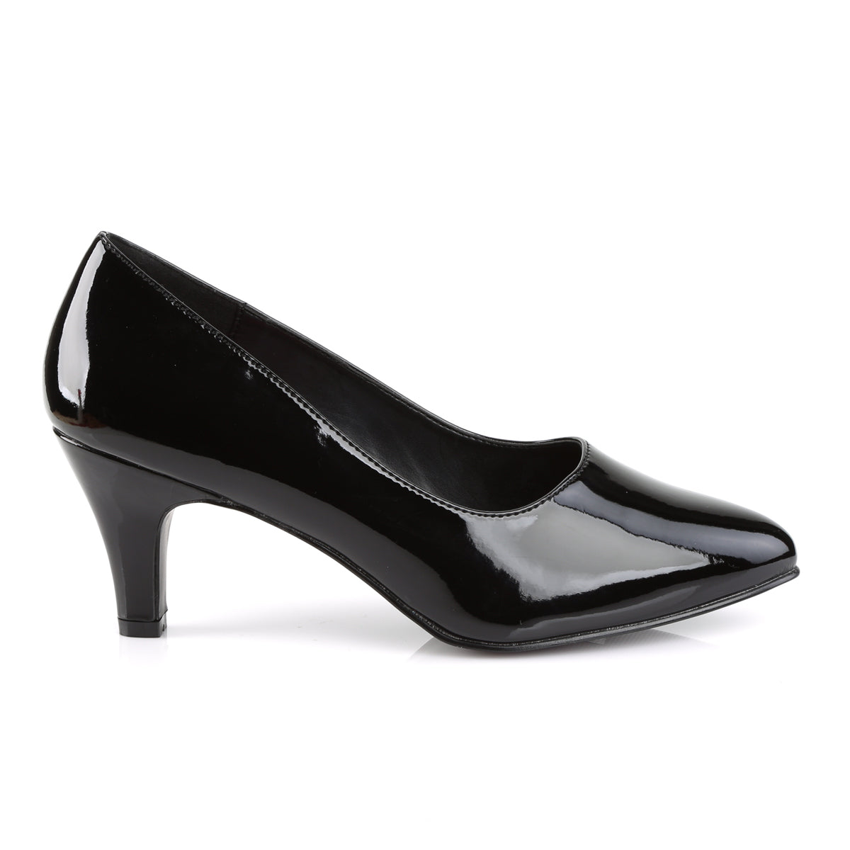 Pleaser Pink Label Pompes pour femmes DIVINE-420 blk pat