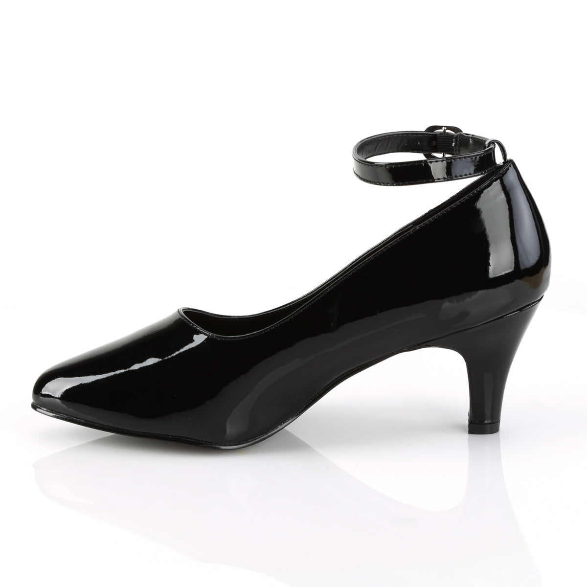 Pleaser Pink Label Pompes pour femmes DIVINE-431 blk pat