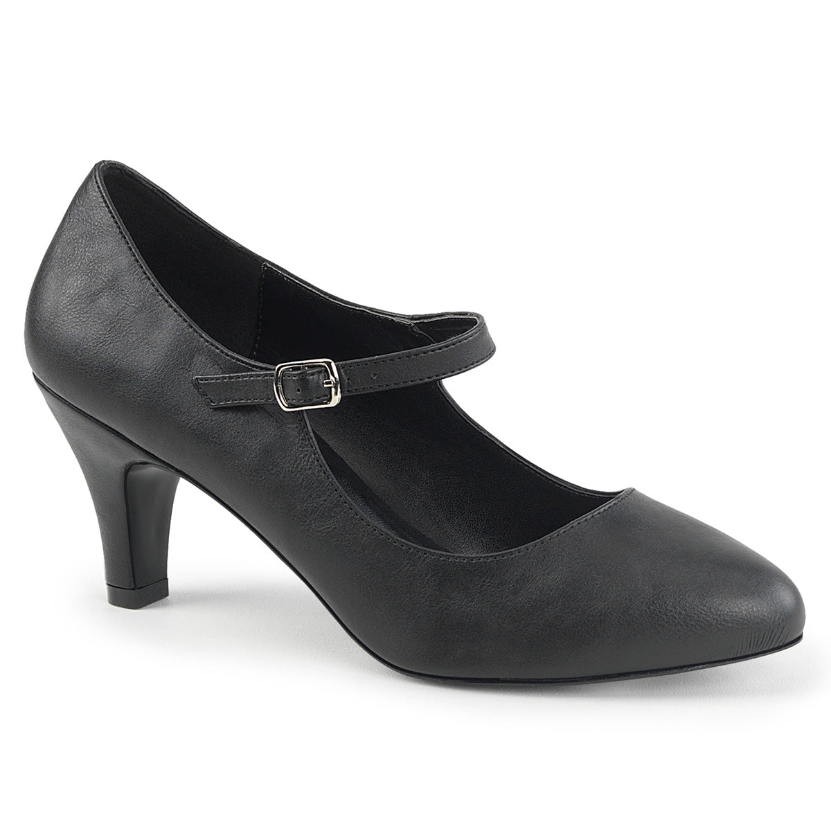 Pleaser Pink Label Pompes pour femmes DIVINE-440 Blk Faux Cuir
