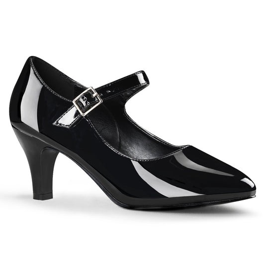Pleaser Pink Label Pompes pour femmes DIVINE-440 blk pat