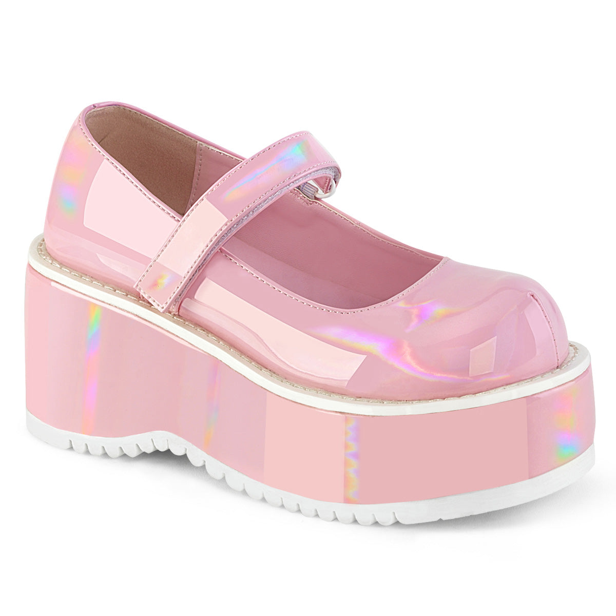 DemoniaCult  Pompes DOLLIE-01 B. Holo rose Pat