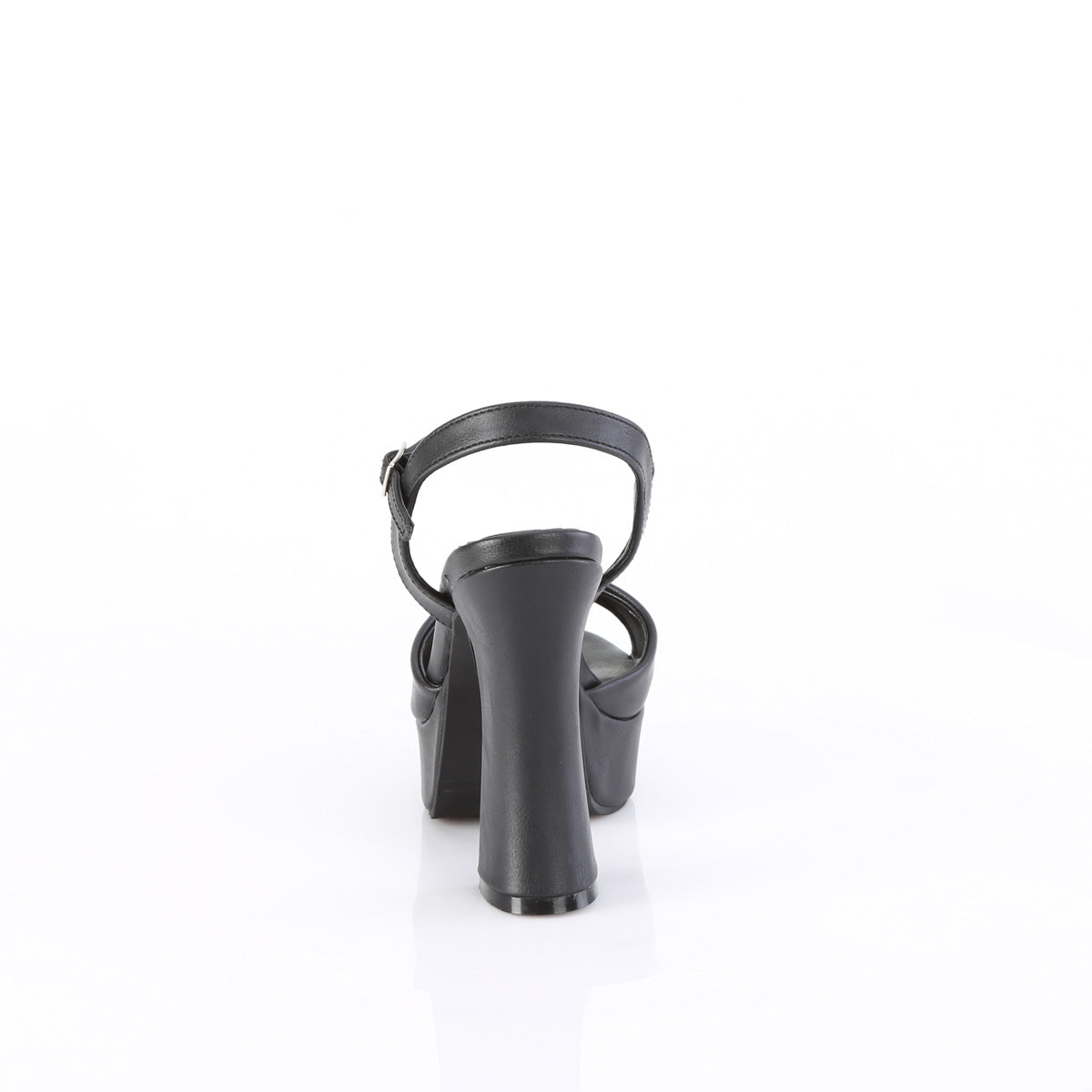 DemoniaCult Sandales féminines DOLLY-09 Cuir végétalien BLK