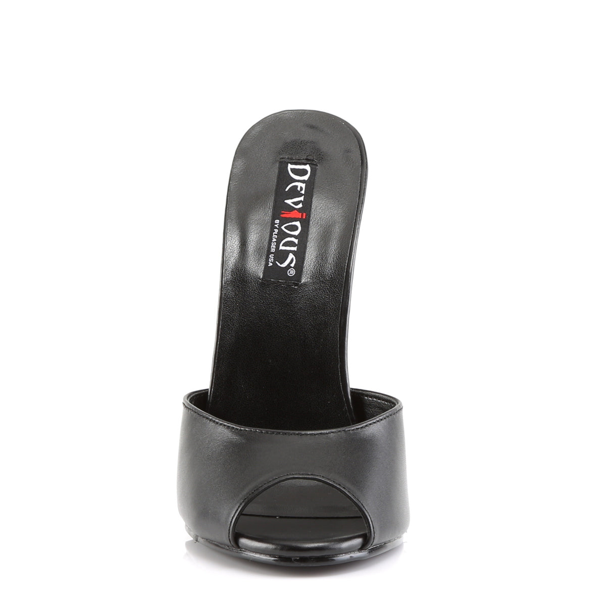Devious Sandales pour femmes DOMINA-101 cuir blk