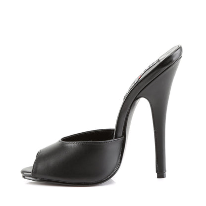 Devious Sandales pour femmes DOMINA-101 cuir blk
