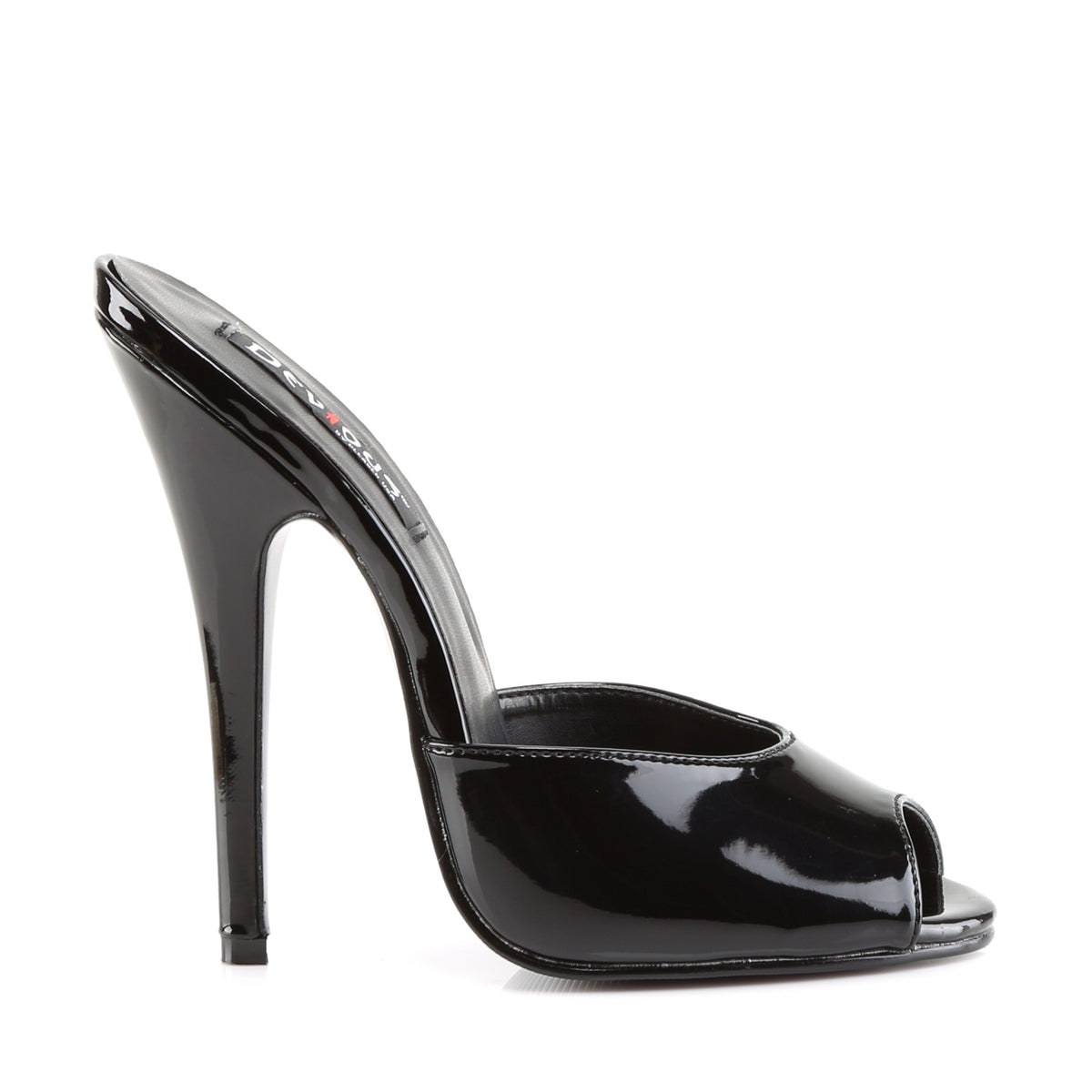 Devious Sandales pour femmes DOMINA-101 blk pat