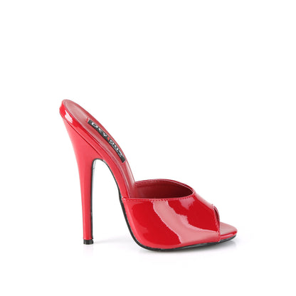 Devious Sandales pour femmes DOMINA-101 tape rouge