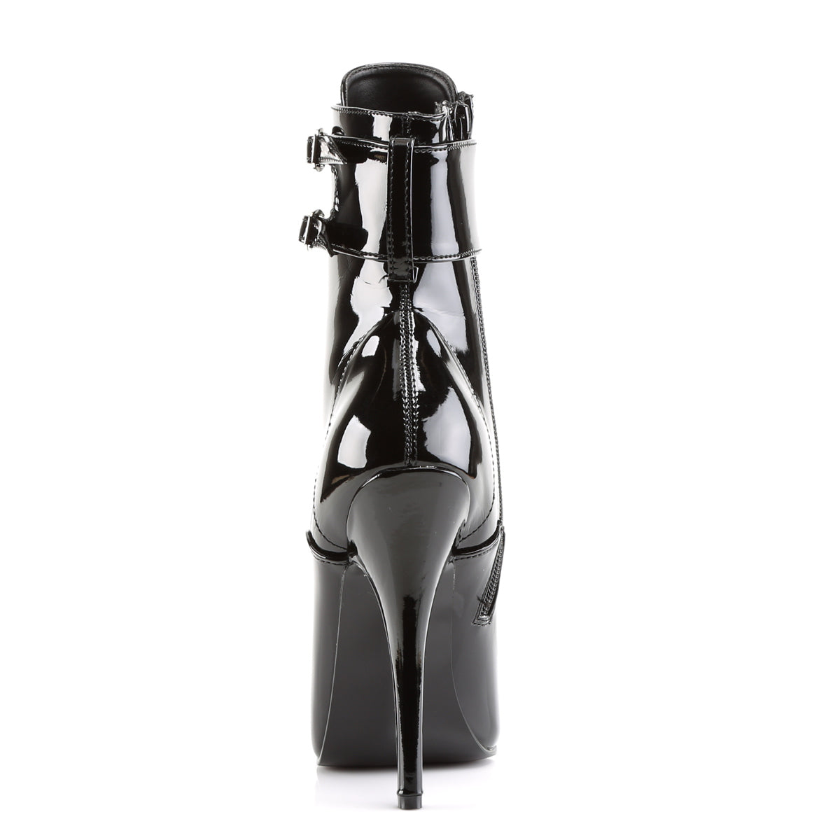 Devious Bottines pour femmes DOMINA-1023 blk pat