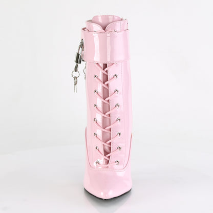 Devious Bottines pour femmes DOMINA-1023 B. Pat rose