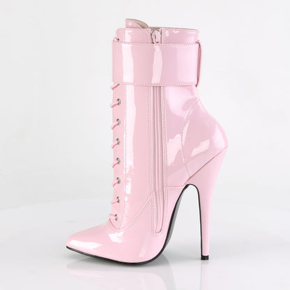 Devious Bottines pour femmes DOMINA-1023 B. Pat rose