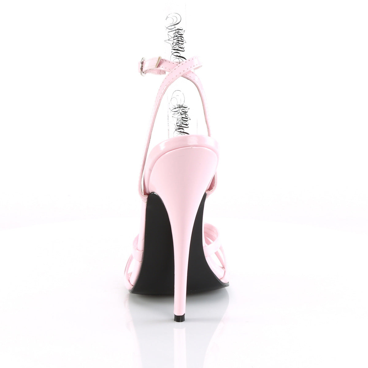 Devious Sandales pour femmes DOMINA-108 B. Pat rose
