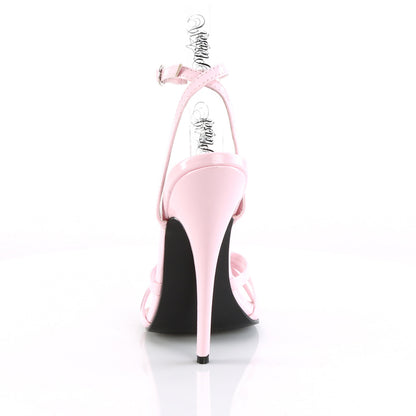 Devious Sandales pour femmes DOMINA-108 B. Pat rose