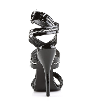 Devious Sandales pour femmes DOMINA-119 blk pat