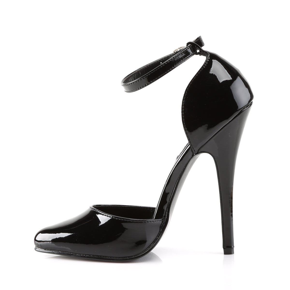 Devious Pompes pour femmes DOMINA-402 blk pat