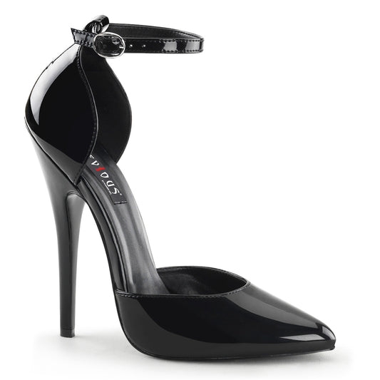 Devious Pompes pour femmes DOMINA-402 blk pat