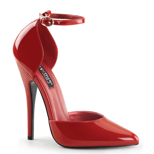 Devious Pompes pour femmes DOMINA-402 patère rouge