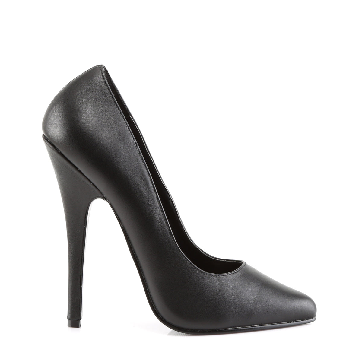 Devious Pompes pour femmes DOMINA-420 cuir blk