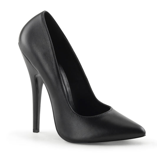 Devious Pompes pour femmes DOMINA-420 cuir blk