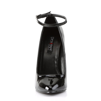 Devious Pompes pour femmes DOMINA-431 blk pat