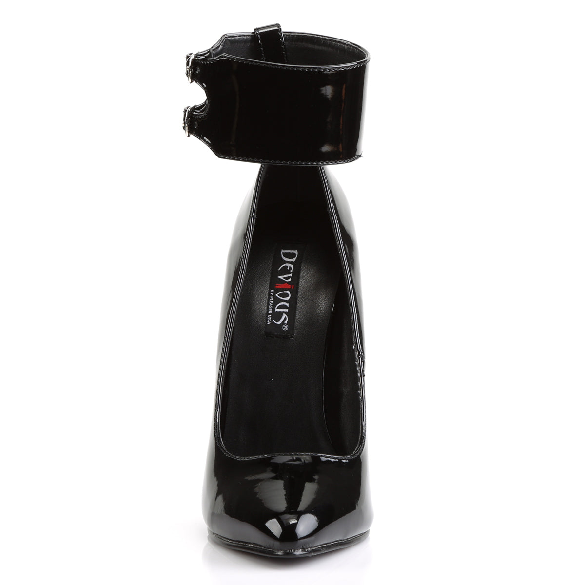 Devious Pompes pour femmes DOMINA-434 blk pat