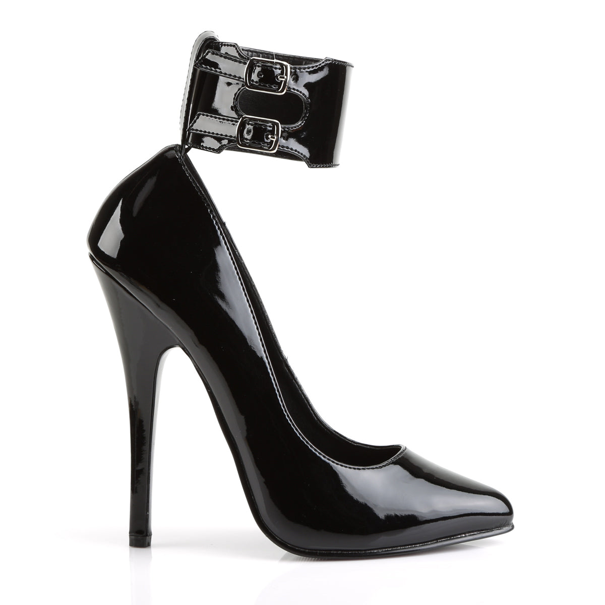Devious Pompes pour femmes DOMINA-434 blk pat