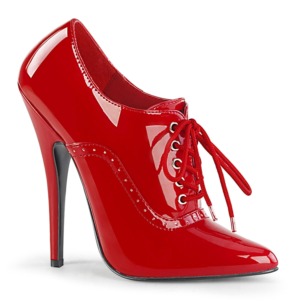 Devious Pompes pour femmes DOMINA-460 patère rouge