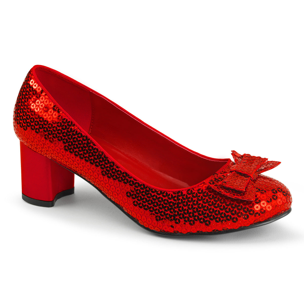 Funtasma Pompes pour femmes Dorothy-01 paillettes rouges
