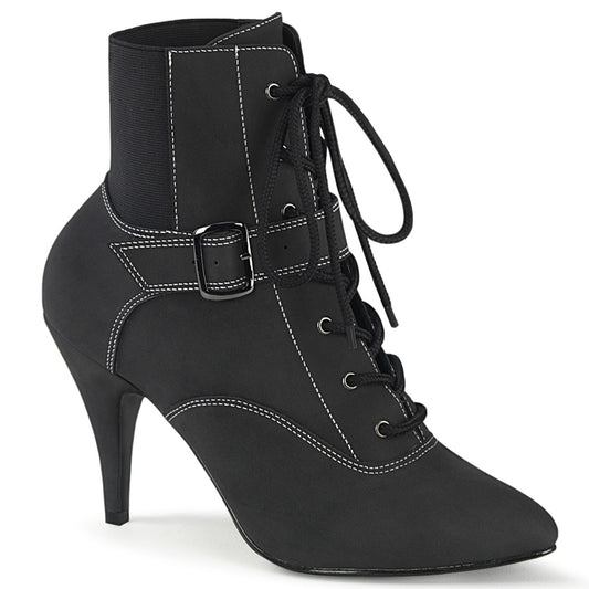 Pleaser Pink Label Pompes pour femmes DREAM-1022 Cuir Nubuck Black Faux Nubuck