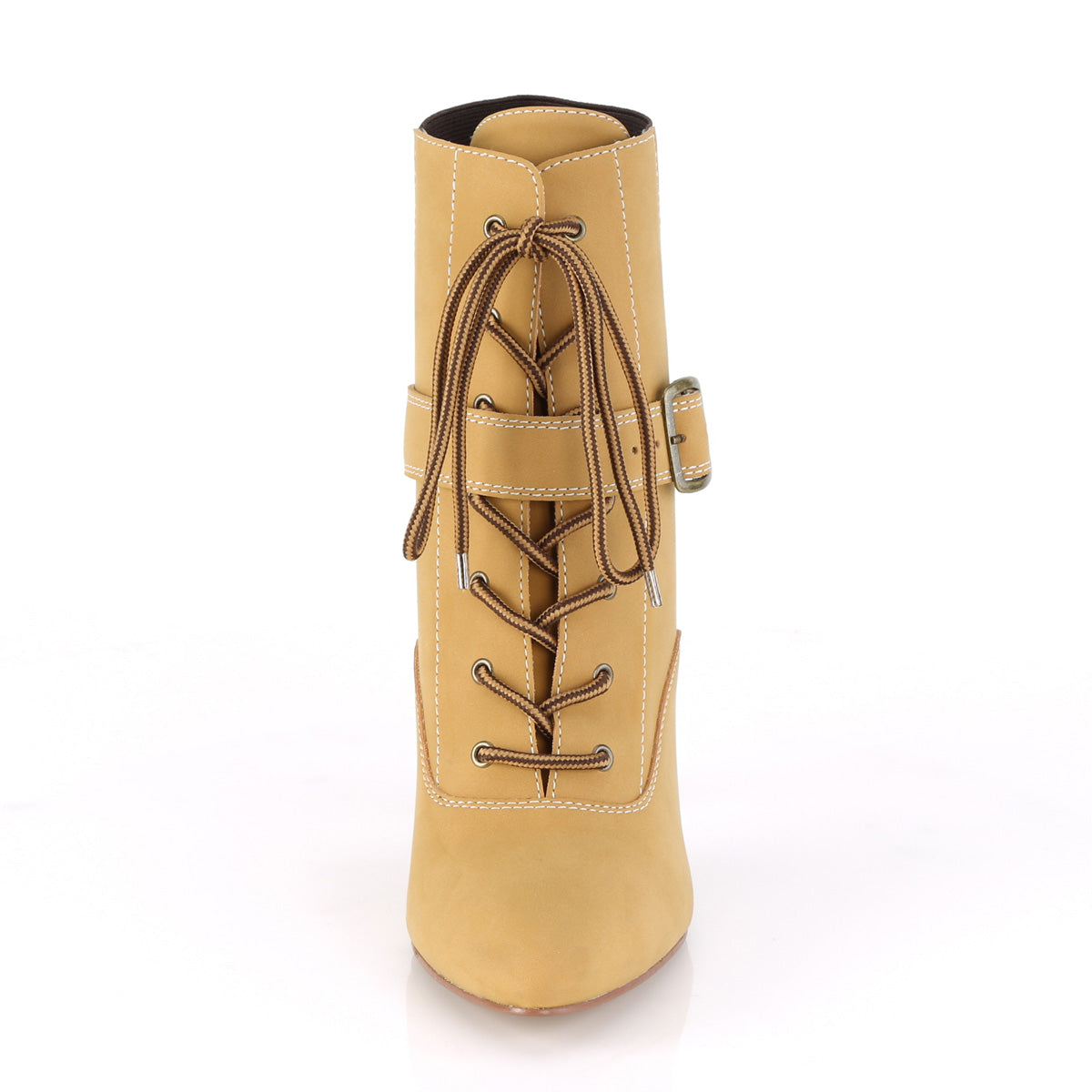 Pleaser Pink Label Pompes pour femmes DREAM-1022 TAN Fuax Nubuck Cuir