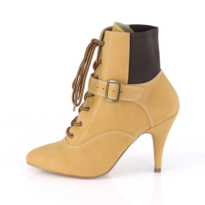 Pleaser Pink Label Pompes pour femmes DREAM-1022 TAN Fuax Nubuck Cuir