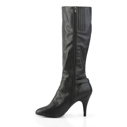 Pleaser Pink Label Womens Boots DREAM-2030 Blk Faux Leather