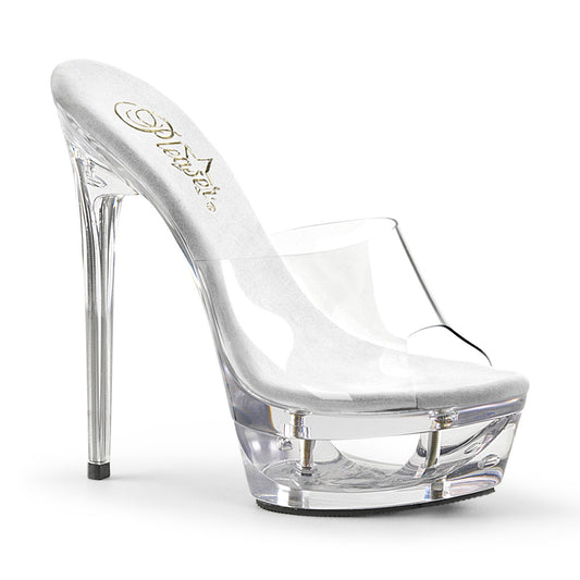 Pleaser Sandales pour femmes ECLIPSE-601 CLR / CLR