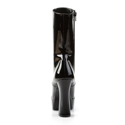 Pleaser Bottines pour femmes ELECTRA-1020 BLK PAT / BLK