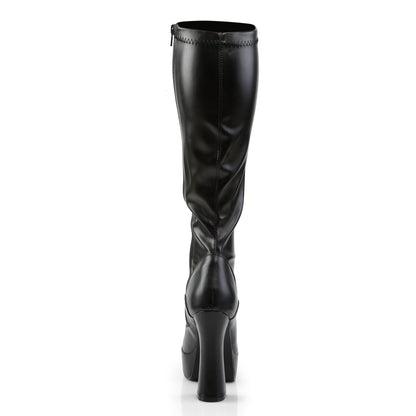 Pleaser Bottes pour femmes ELECTRA-2000Z BLK STR FAUX CUIR